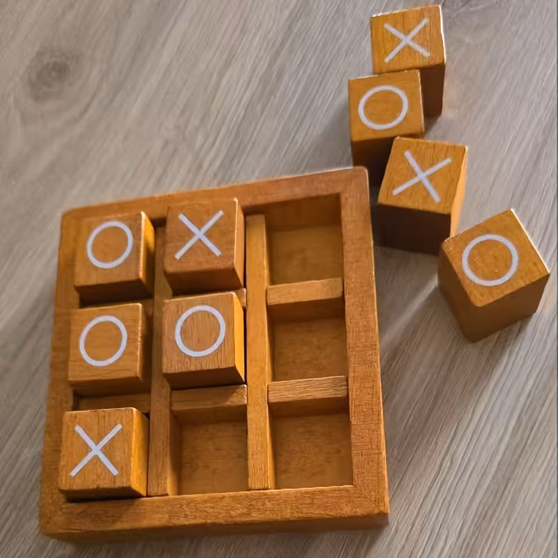 Wooden Tic-Tac