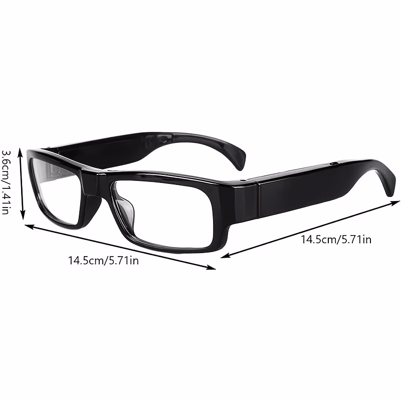 Glasses Equipped with a Camera