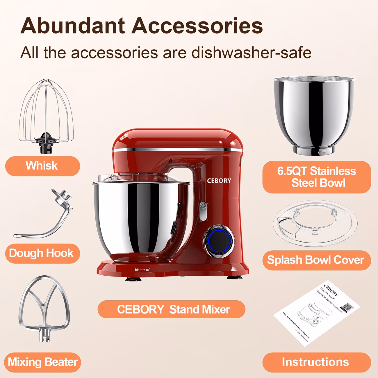  Electric Stand Mixer