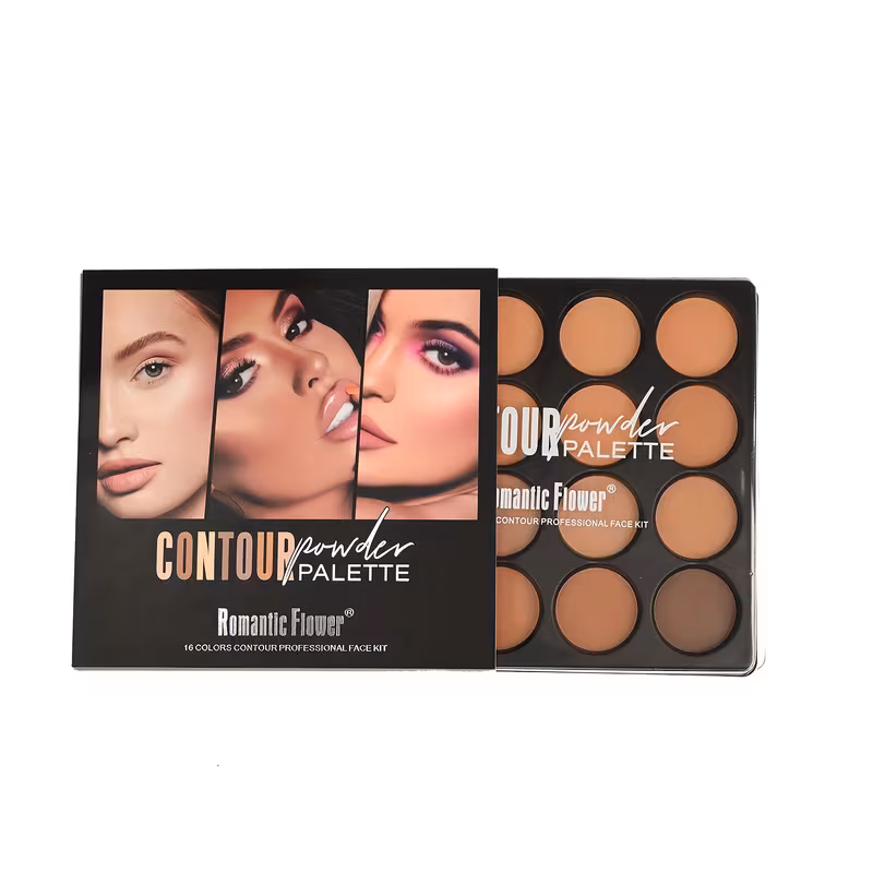 Color Powder Compact Palette