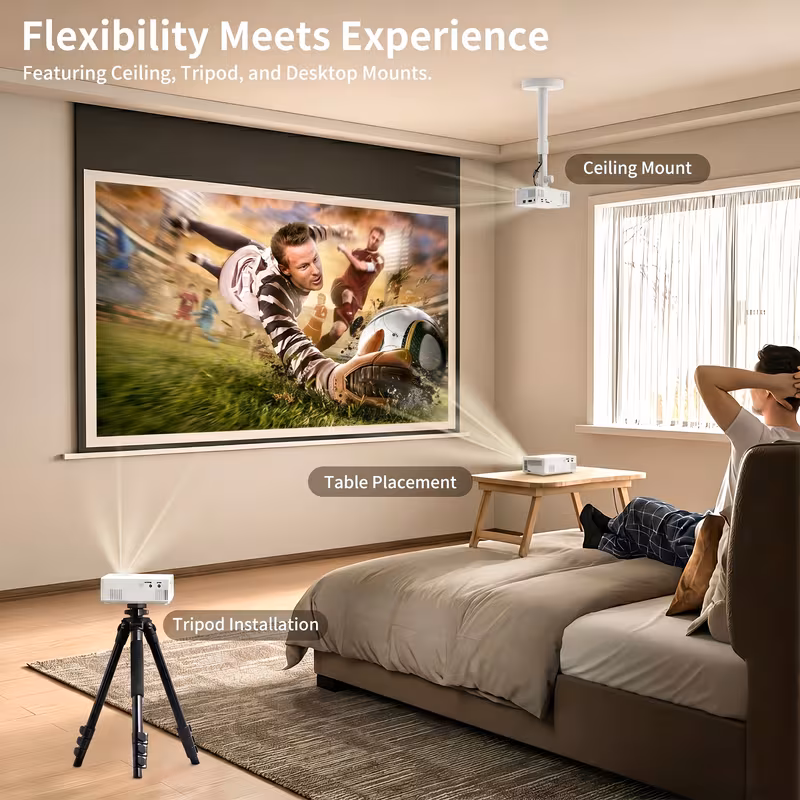 Mini Home Theater Projector