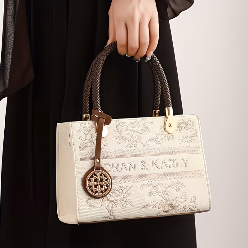  Embroidered Handbag