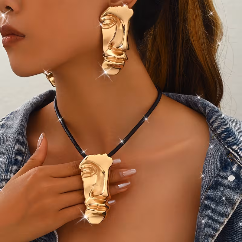 Earrings Necklace Set