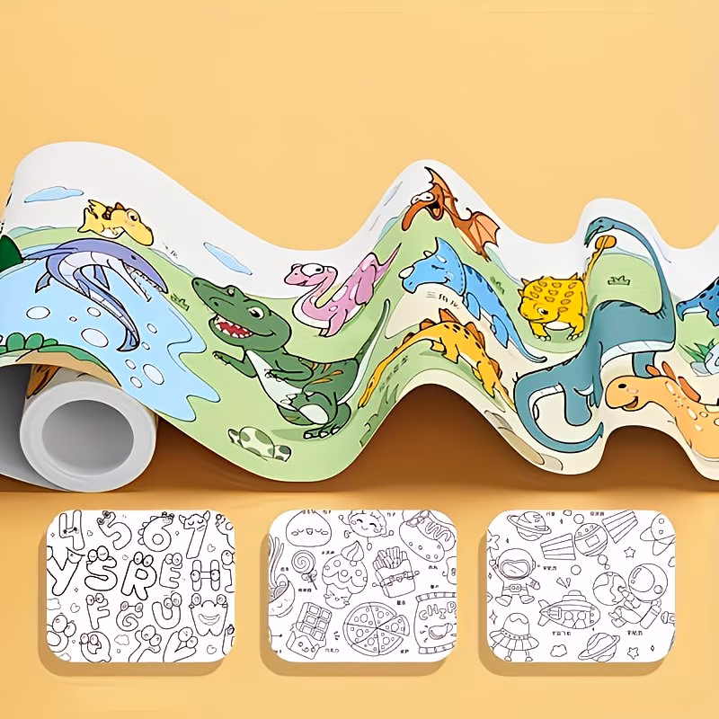  Creative Doodle Painting Rolls
