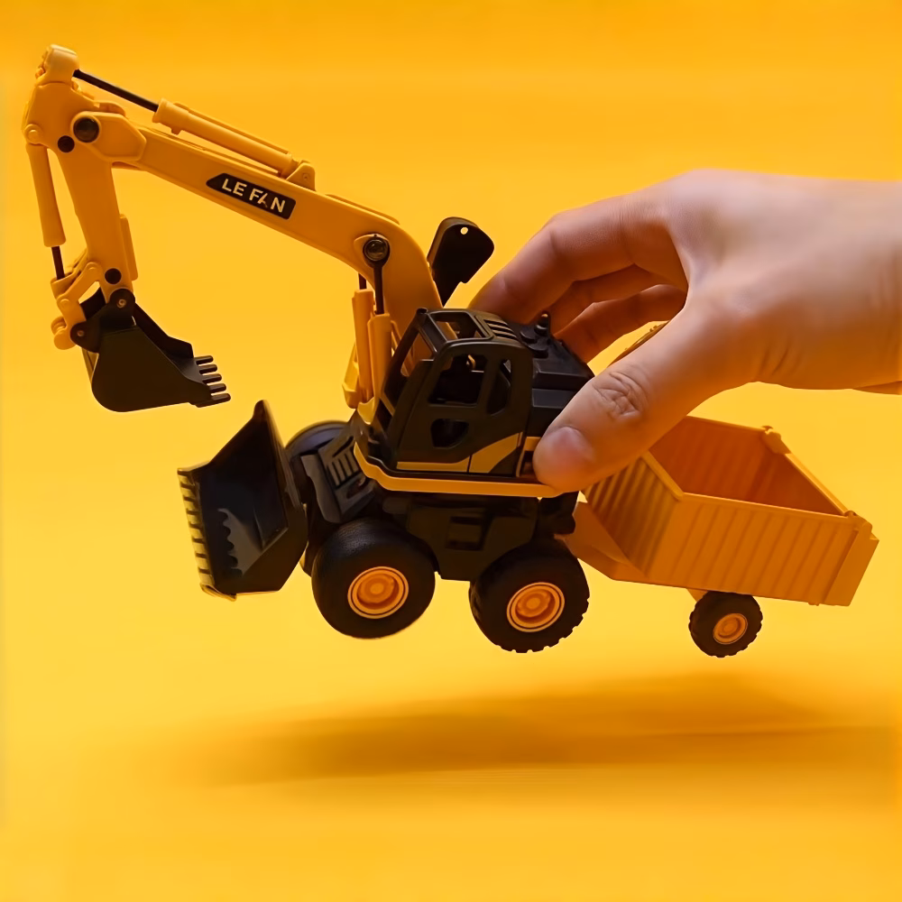 Excavator Bulldozer Dump