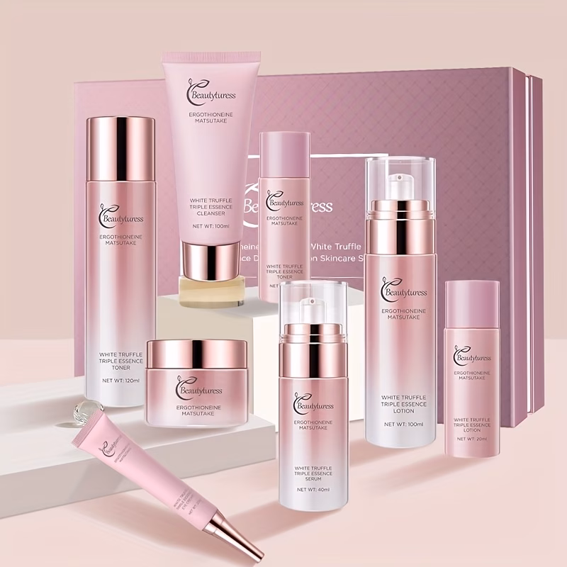 A Skincare Set Featuring