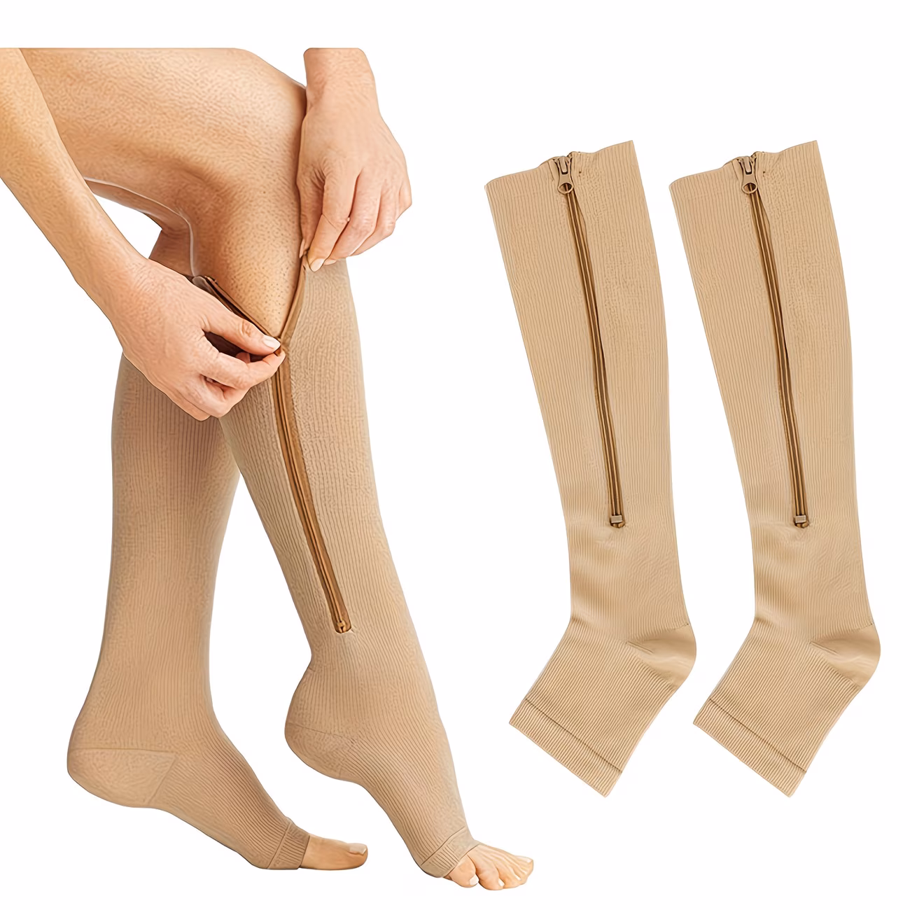  Knee-high compression socks
