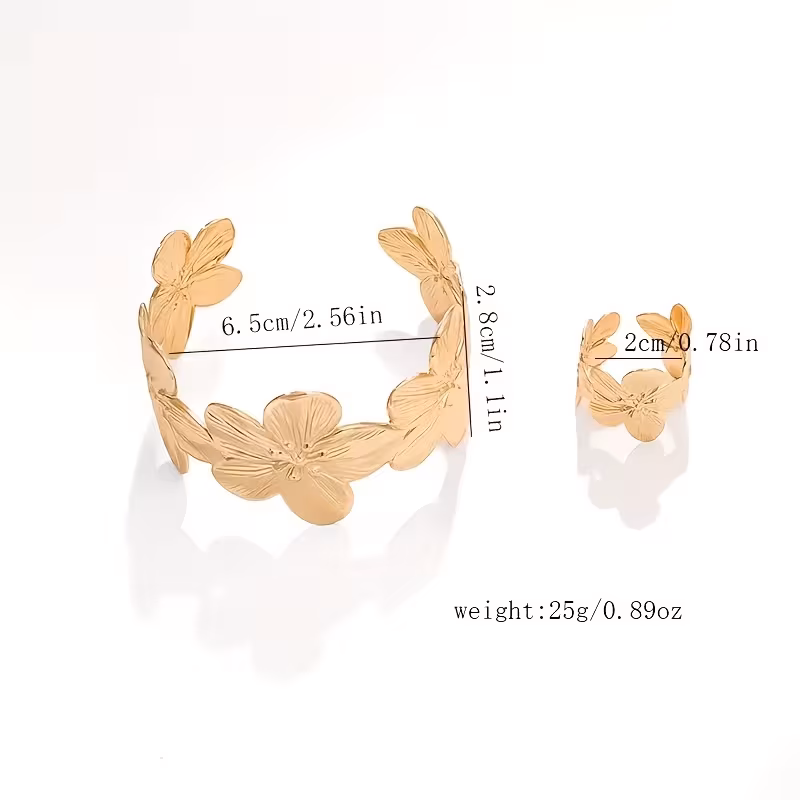 Rings And Golden Bracelets