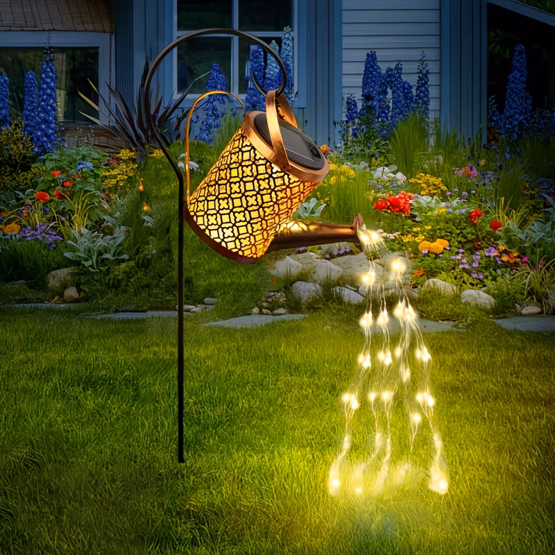 Solar Fairy Sprinkler String Lights