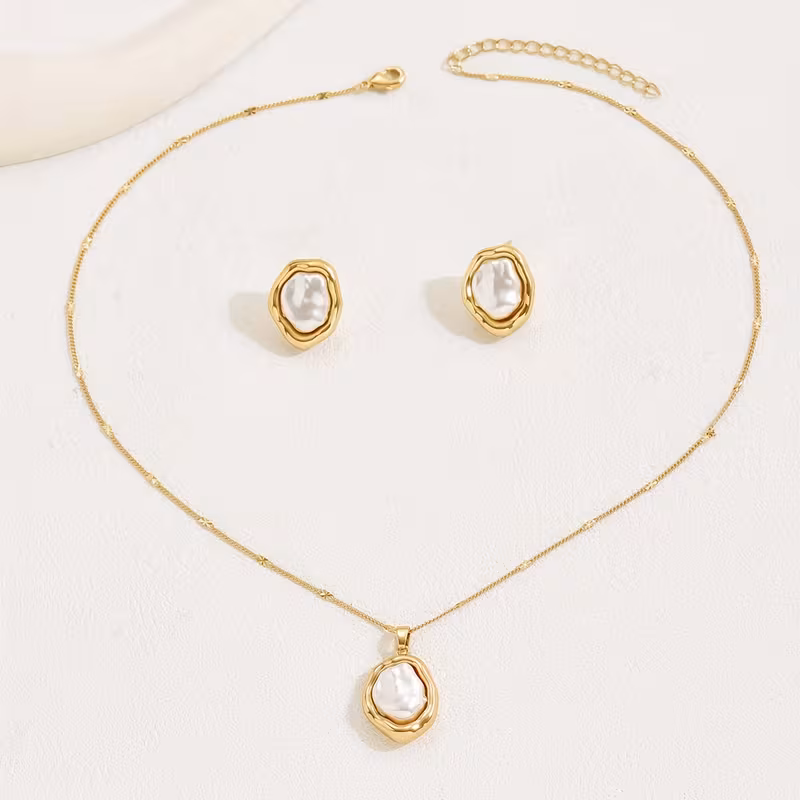 Necklace And Earrings