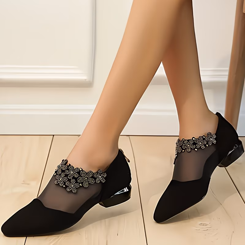  Low Heel Flat Bottom Shoes