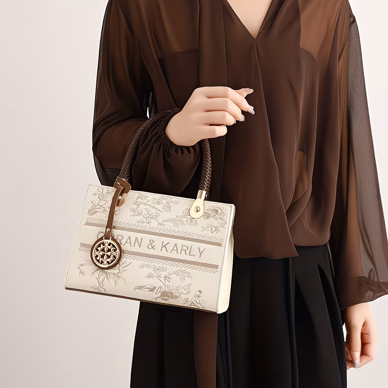  Embroidered Handbag