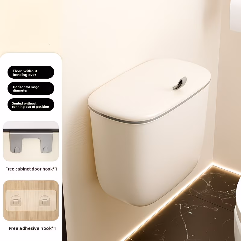 Wall-Mounted Trash Can