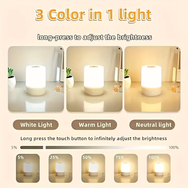 Touch Bedside Lamp