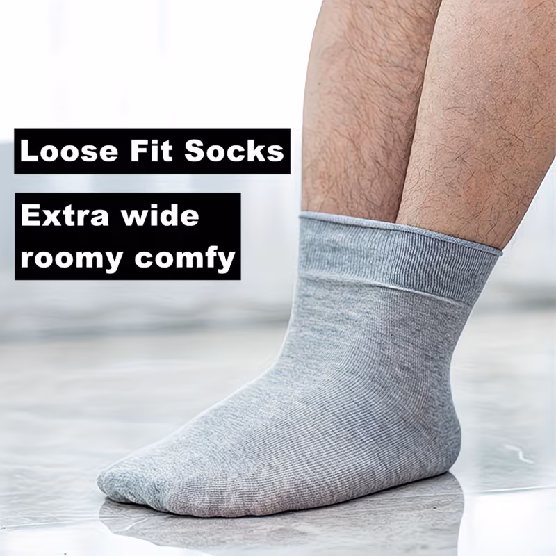  Diabetic Crew Socks