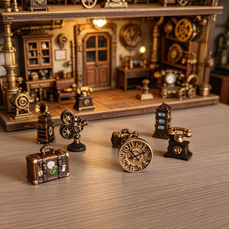  Miniature Craft Decorative Set