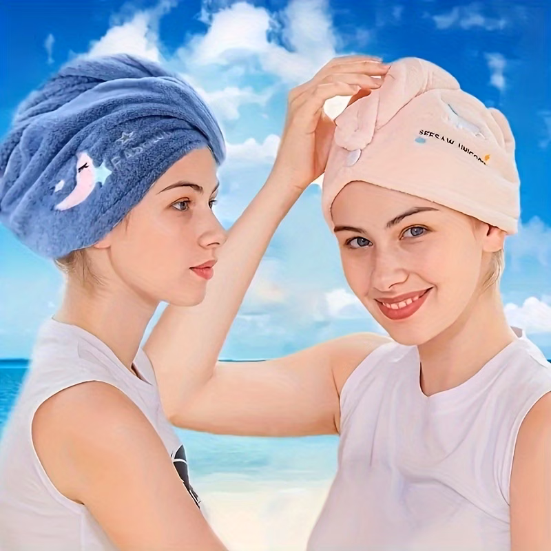 Magic Microfiber Hair Drying Towel