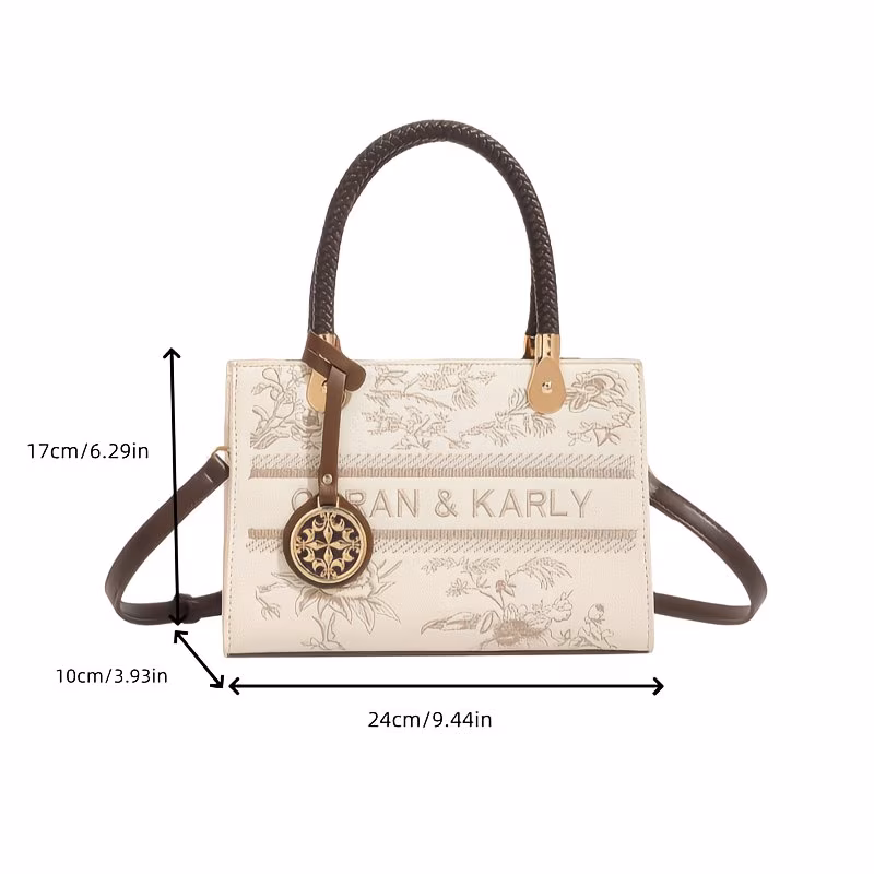  Embroidered Handbag