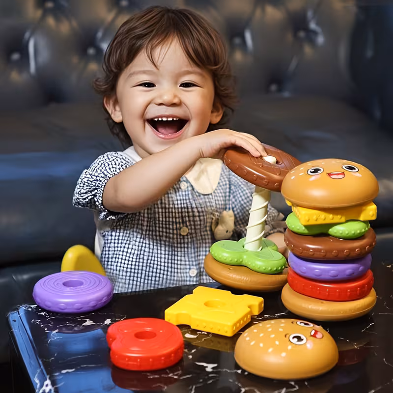 a Stacked Hamburger