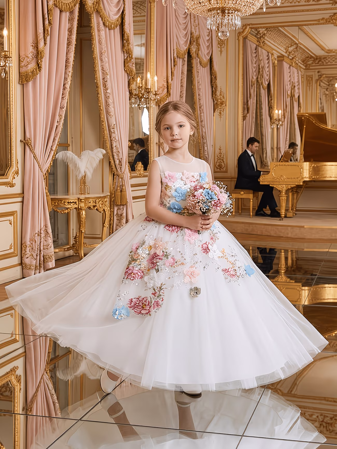 High-End Dress for Girls