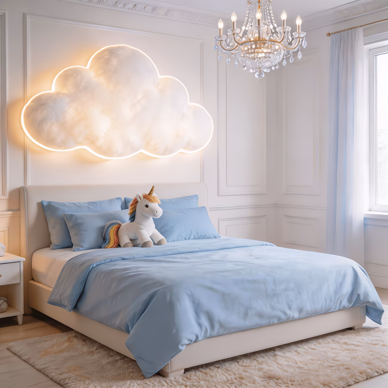  Cloud-Shaped LED Wall Light
