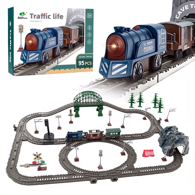 Electric Track Toy Train 