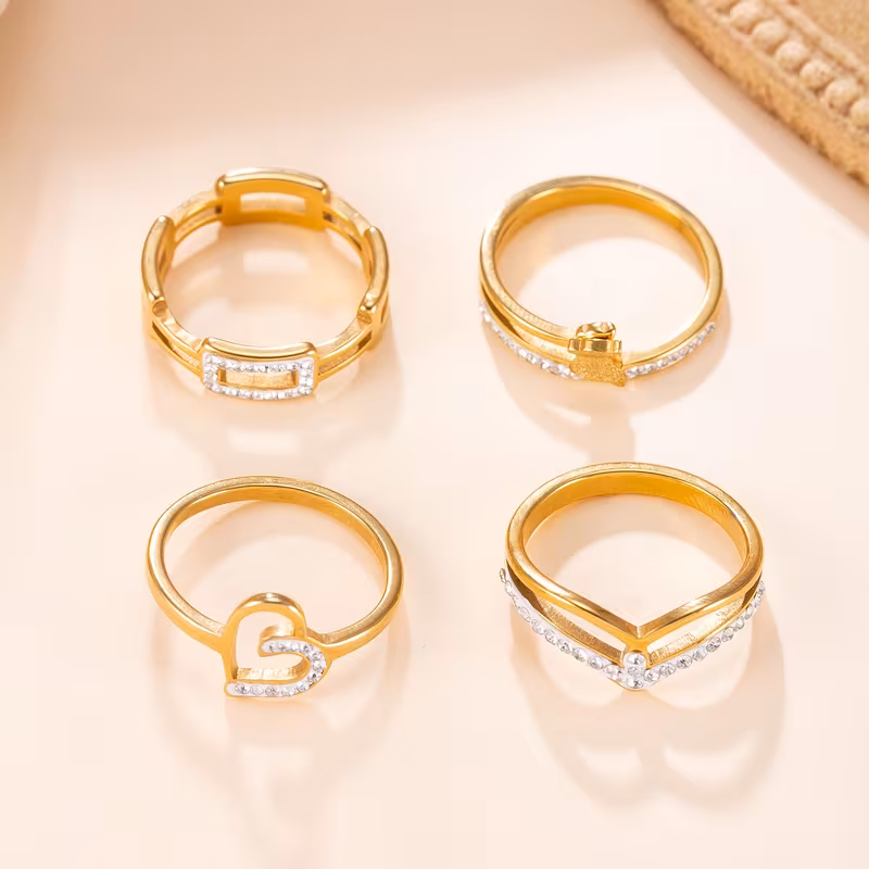 Gold Plated Butterfly Heart 