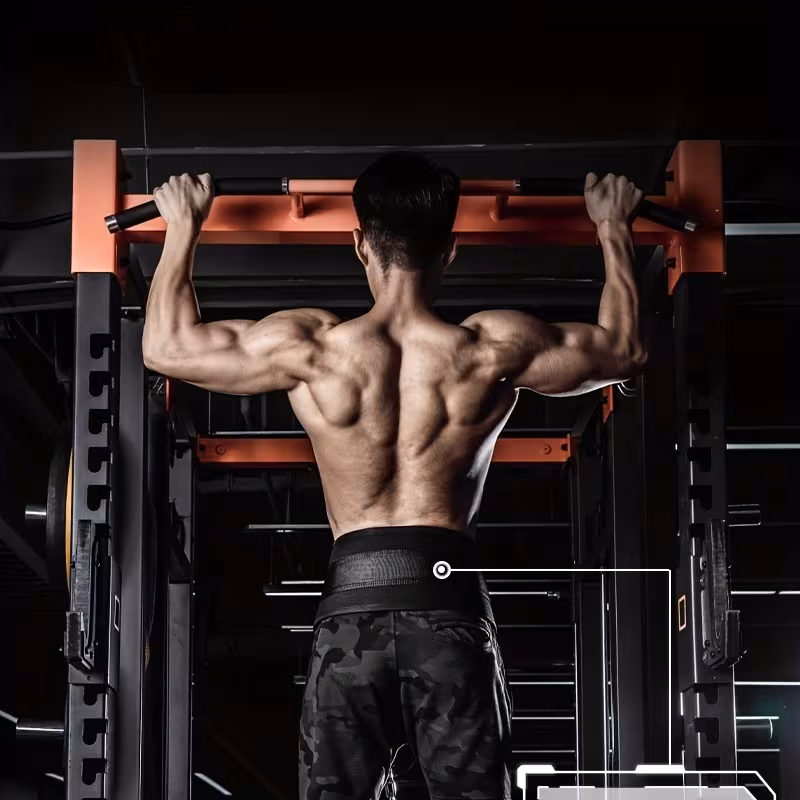 Durable Weightlifting Belt Featuring 