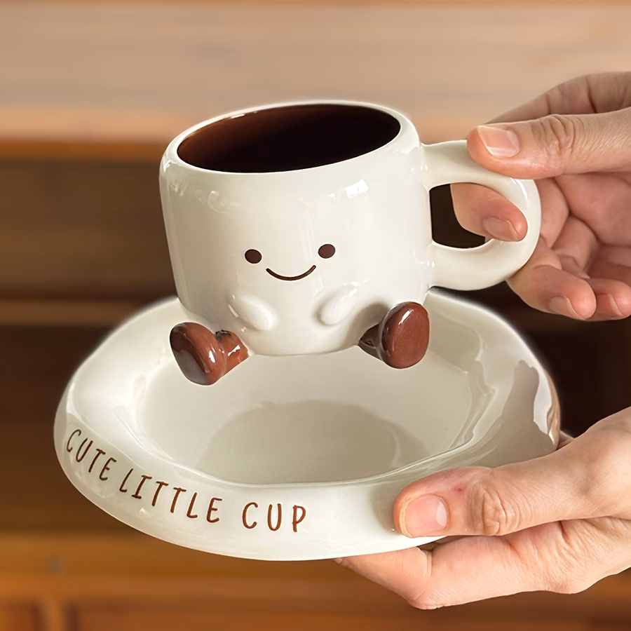 Coffee Mug with Saucer