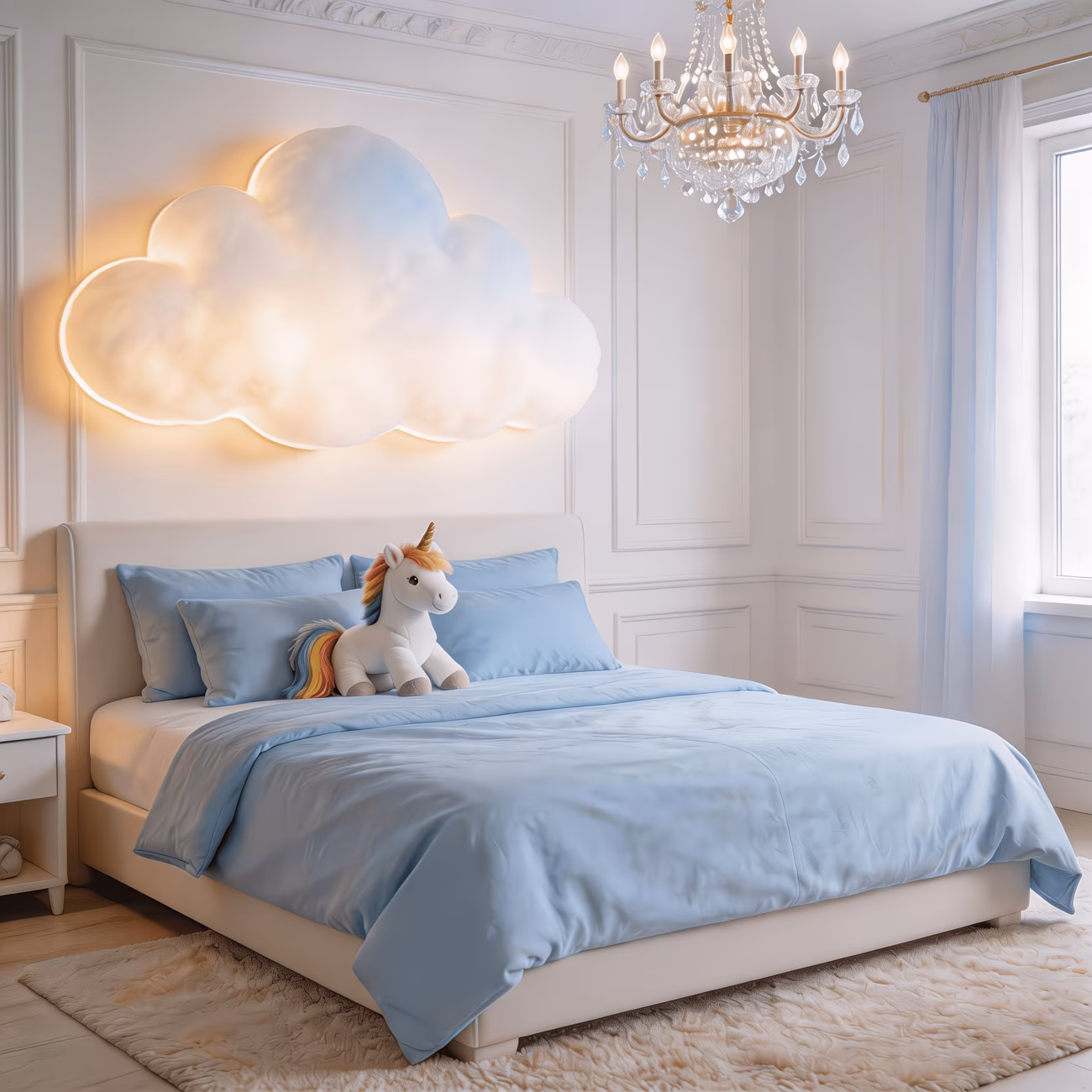  Cloud-Shaped LED Wall Light