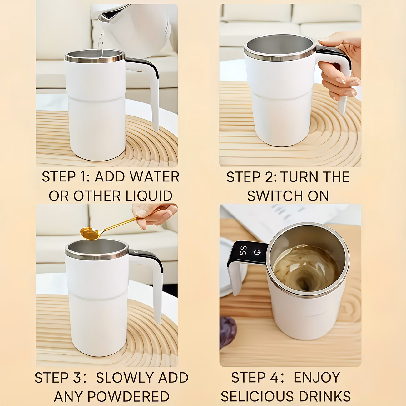  Electric Smart Water Cup