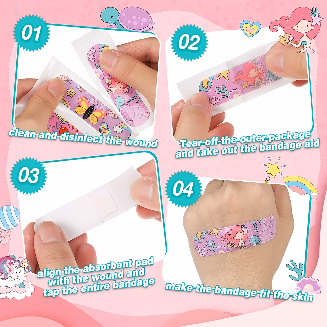  Cartoon Series Bandages