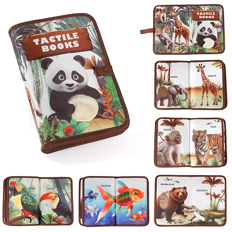 Animal Touch and Feel Book