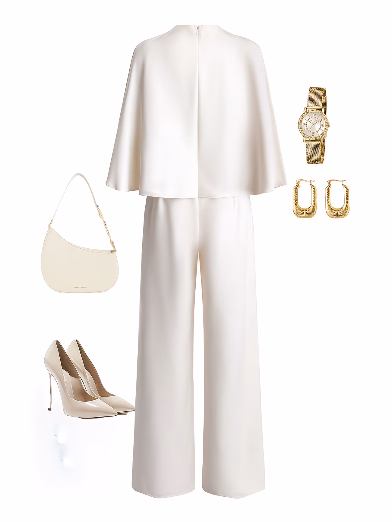 Shawl Collar Jumpsuit