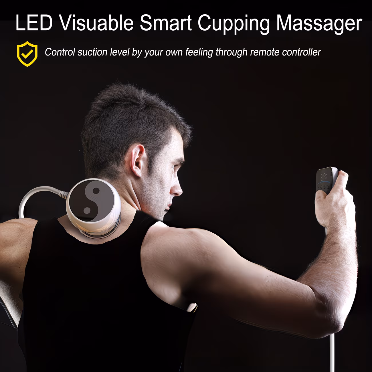 Vacuum cupping massager