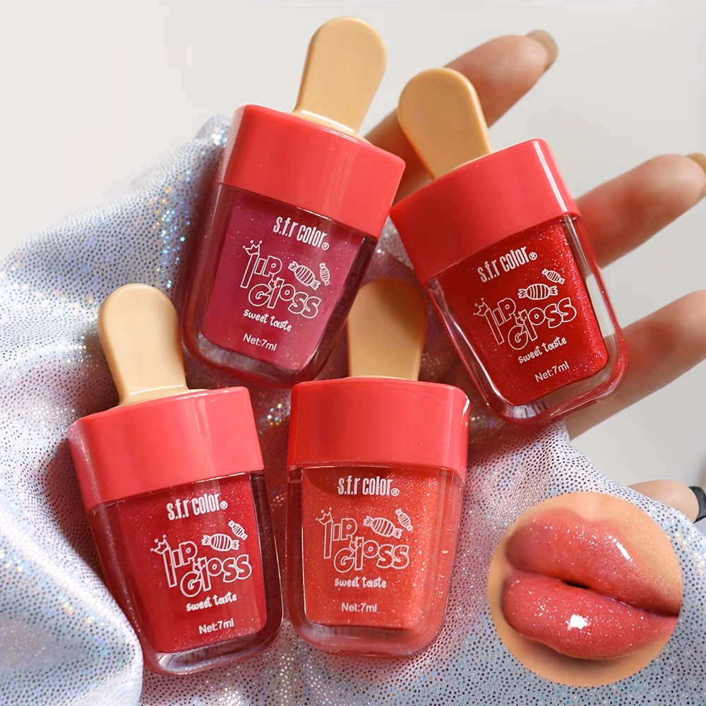 Color Ice Cream Fine Glitter Lip Gloss