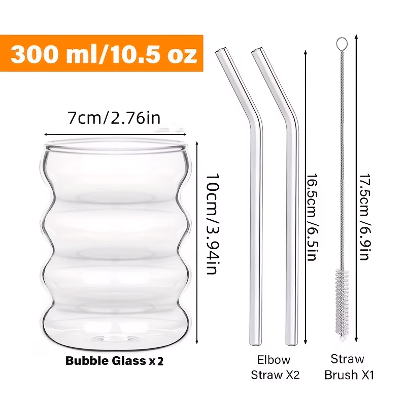Glass Water Cup