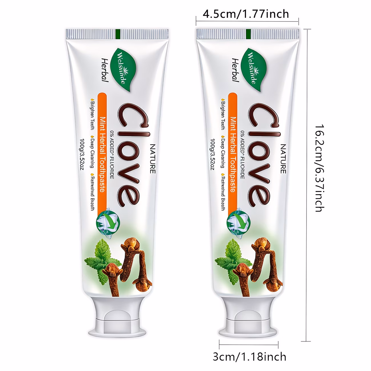  Clove Mint Herbal Toothpaste