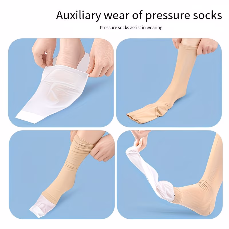  Pressure Socks Open-Toe Short Socks