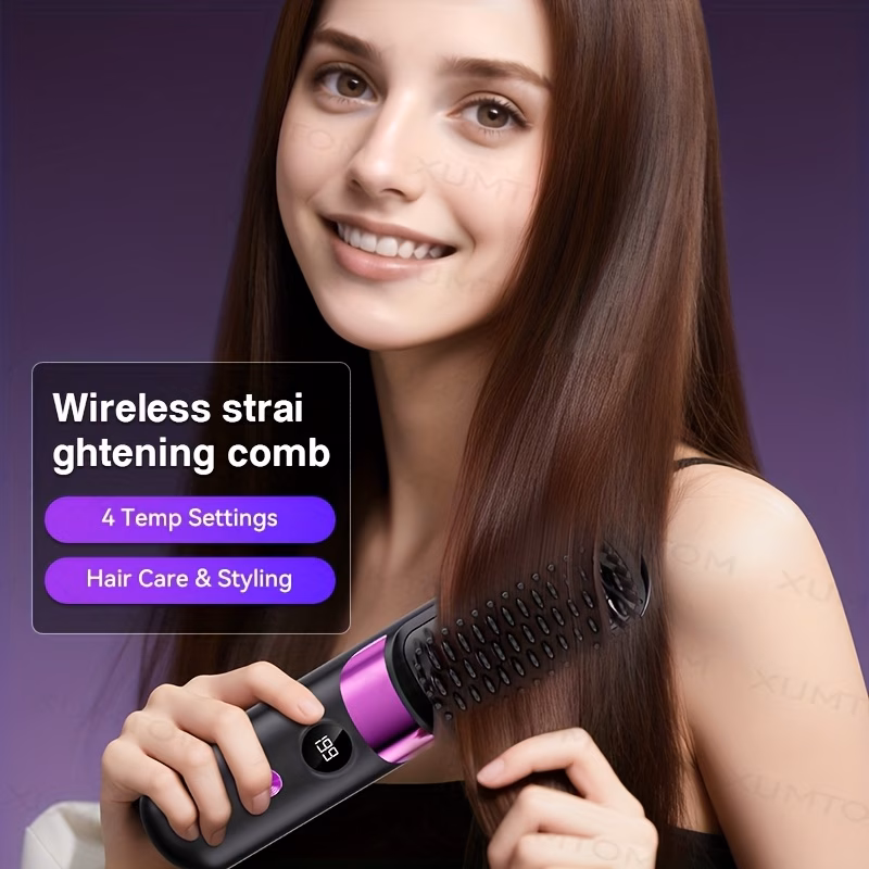 Hair Straightener Brush