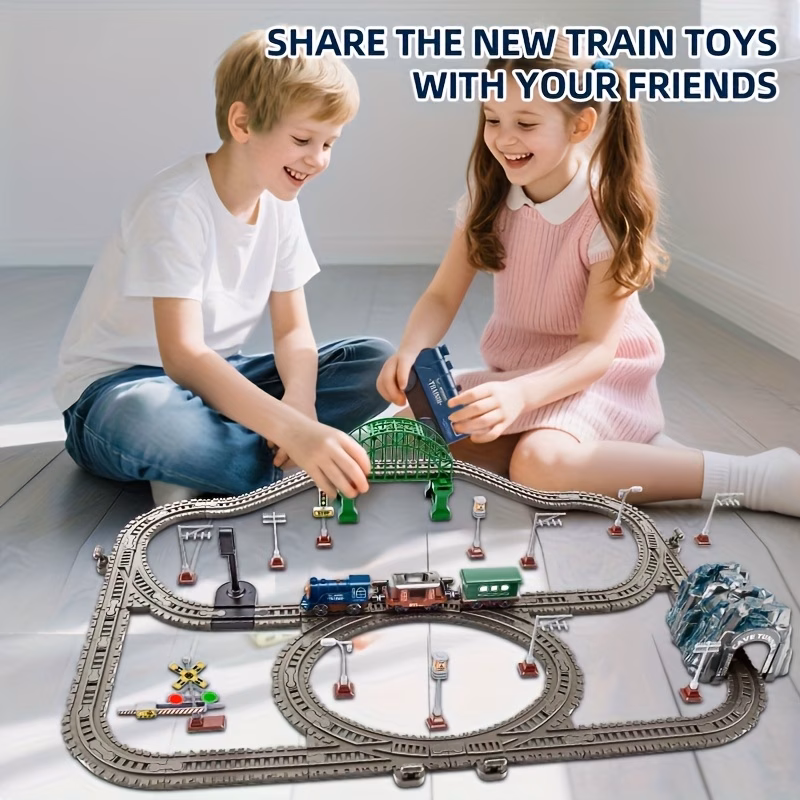 Electric Track Toy Train 