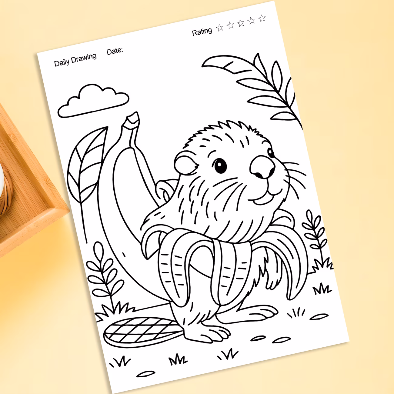 Creative Animals Coloring Book