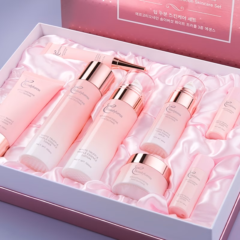 A Skincare Set Featuring