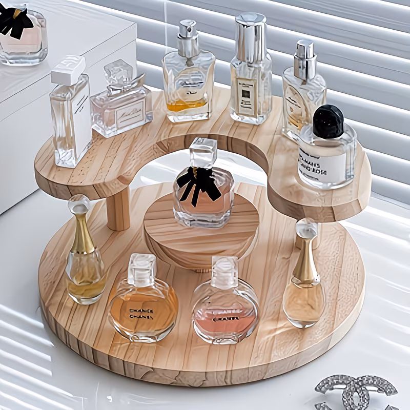 Wooden Perfume Display Stand