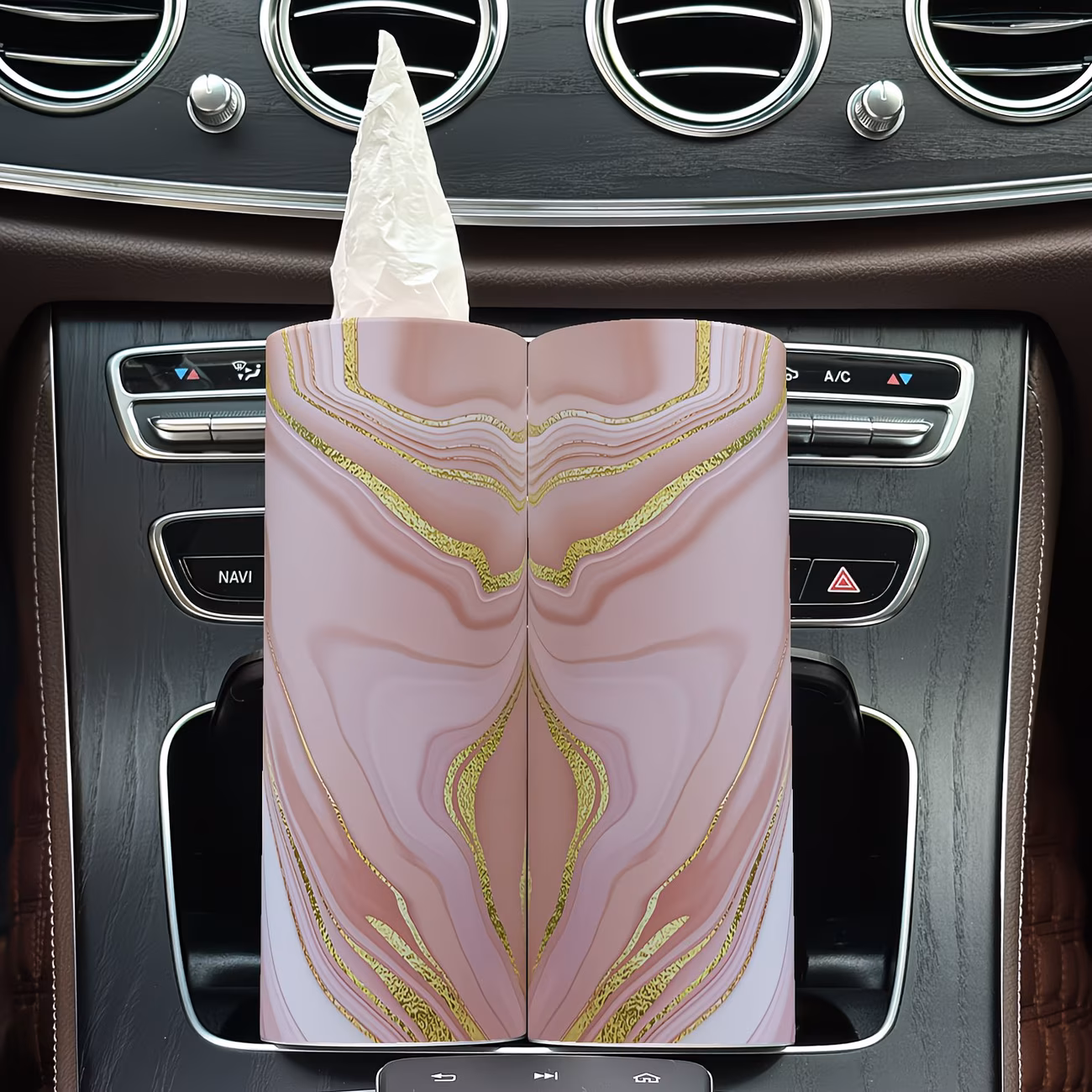  Marble Car Tissue Box