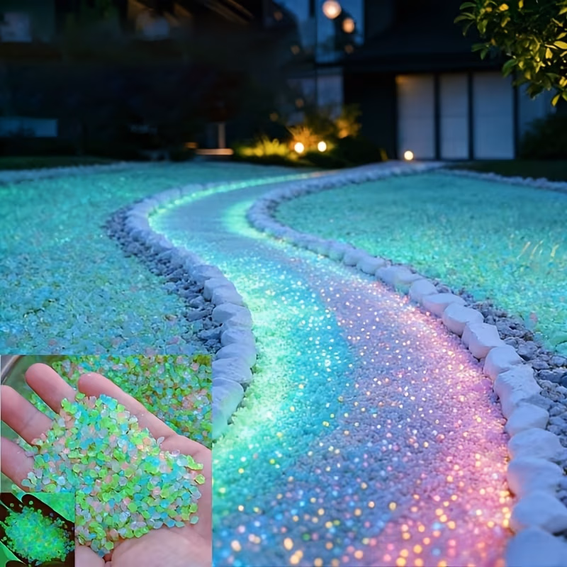 Artificial Colored Luminous Stones