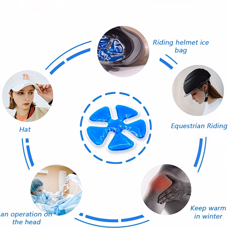 Helmet and Hat Cooling Gel Pack