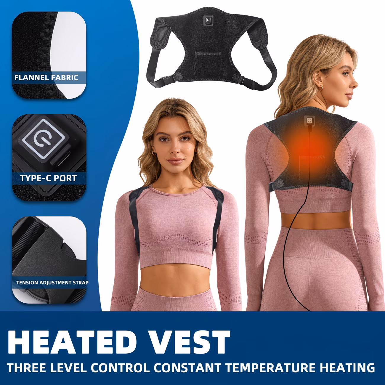  Heating Back Support Belt