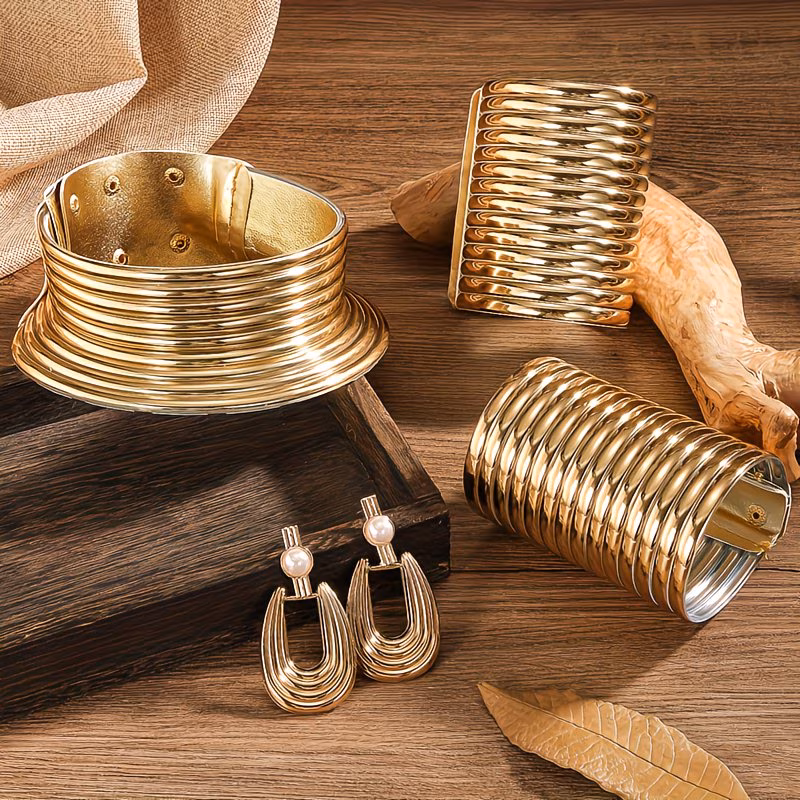  Set of Golden Collars
