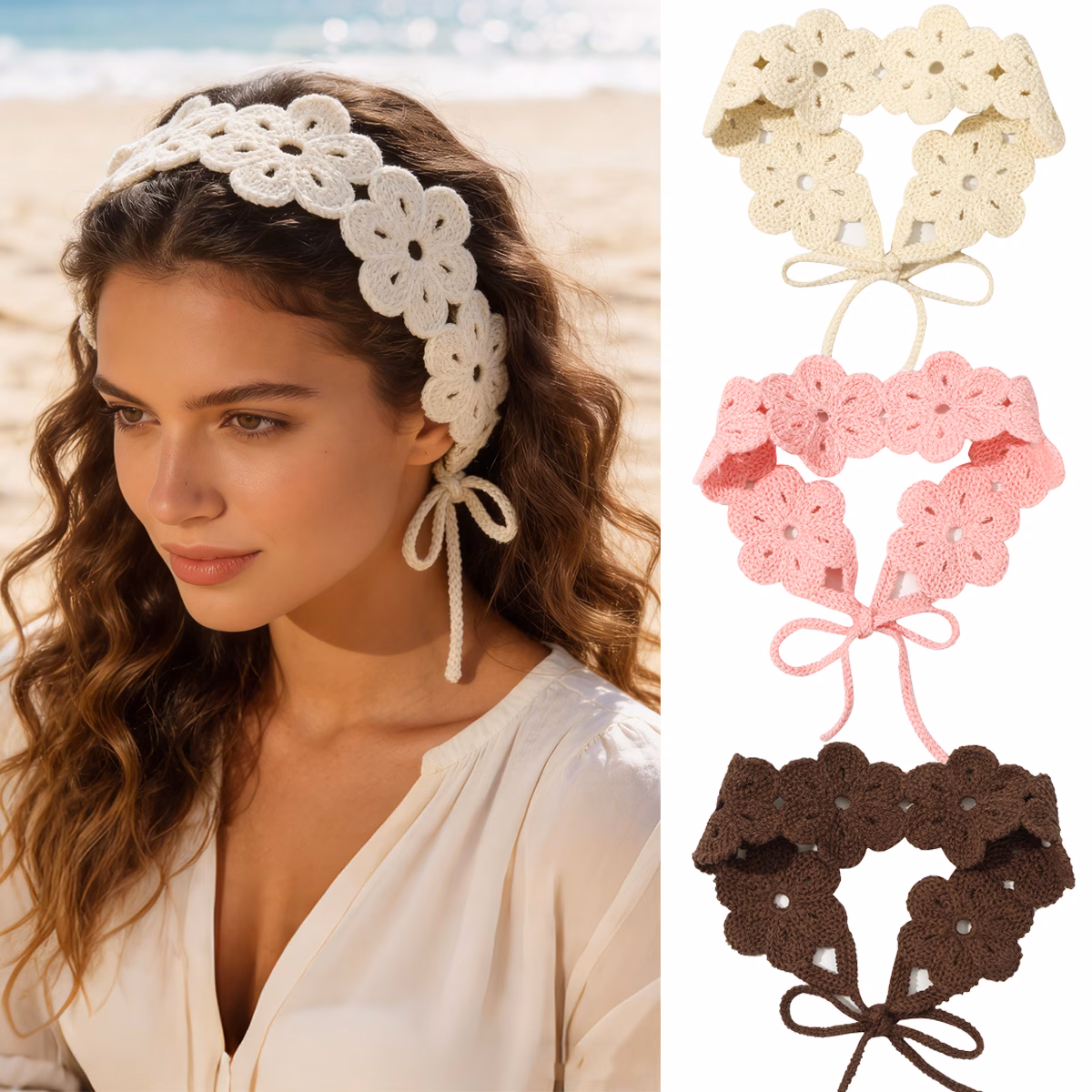  Flower Headband